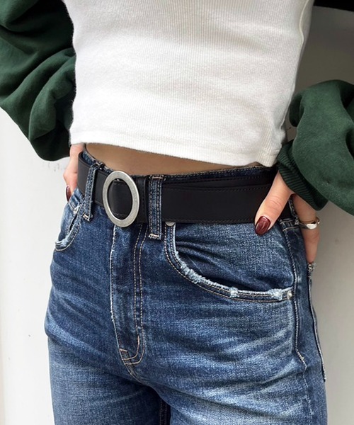 SPIRALGIRL（スパイラルガール）の「リバーシブルリングベルト（ベルト・レディース・ブラック・FREE）」の3枚目の写真