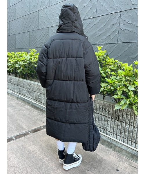 PHILLY（フィリー）の「ロング中綿キルトブルゾン（ブルゾン・レディース・ホワイト/ブラック/オレンジ・FREE）」の12枚目の写真