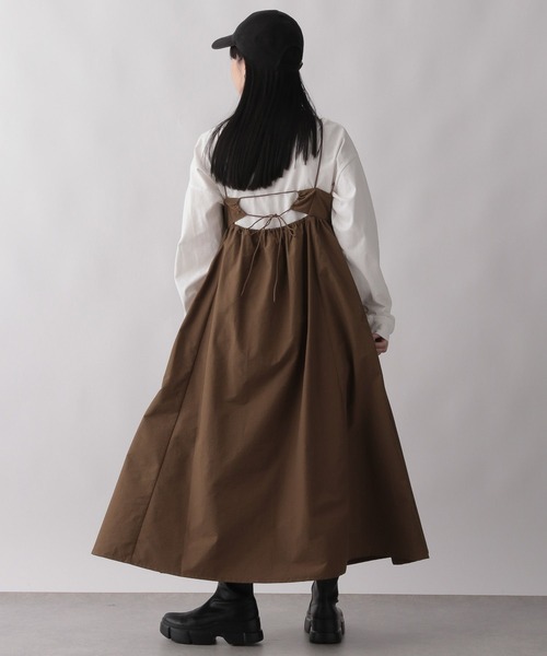 LOWRYS FARM（ローリーズファーム）の「スクエアギャザーキャミ