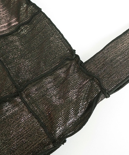 CONTROL FREAK / CTFK（コントロールフリーク）の「CONTROL FREAK(コントロールフリーク)ブロッキングトート（トートバッグ・レディース・ブラック/ライトグレー/シルバー/ブロンズ/ブルー・FREE）」の15枚目の写真