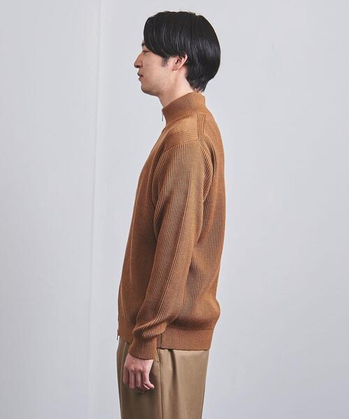 UNITED ARROWS(ユナイテッドアローズ)の「パタゴニアウール ドライバーズニット(カーディガン/ボレロ・メンズ・ブラック/ベージュ/ロイヤルブルー・L/M/XL/S)」の15枚目の写真