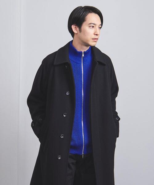 UNITED ARROWS(ユナイテッドアローズ)の「パタゴニアウール ドライバーズニット(カーディガン/ボレロ・メンズ・ブラック/ベージュ/ロイヤルブルー・L/M/XL/S)」の4枚目の写真