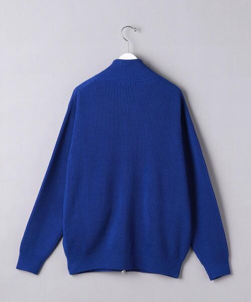 UNITED ARROWS(ユナイテッドアローズ)の「パタゴニアウール ドライバーズニット(カーディガン/ボレロ・メンズ・ブラック/ベージュ/ロイヤルブルー・L/M/XL/S)」の5枚目の写真