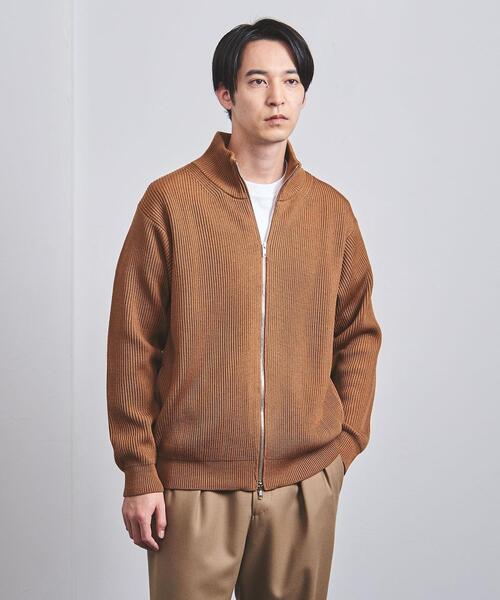 UNITED ARROWS(ユナイテッドアローズ)の「パタゴニアウール ドライバーズニット(カーディガン/ボレロ・メンズ・ブラック/ベージュ/ロイヤルブルー・L/M/XL/S)」の12枚目の写真