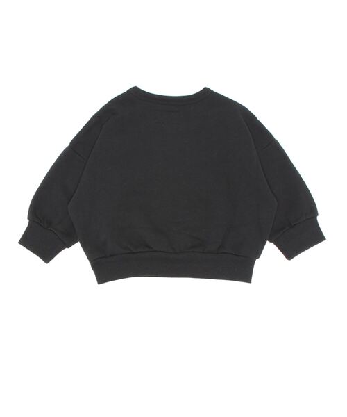 Life Support Products（ライフサポートプロダクツ）の「ウラキモウプリントトレーナー/裏起毛（80～150cm）（スウェット・キッズ・オフホワイト/ブルー/ブラック/ネイビー/マスタード/チャコール・80/90/95/100/110/120/130/140/150）」の7枚目の写真