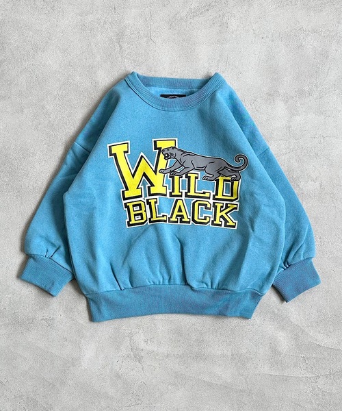 Life Support Products（ライフサポートプロダクツ）の「ウラキモウプリントトレーナー/裏起毛（80～150cm）（スウェット・キッズ・オフホワイト/ブルー/ブラック/ネイビー/マスタード/チャコール・80/90/95/100/110/120/130/140/150）」の22枚目の写真