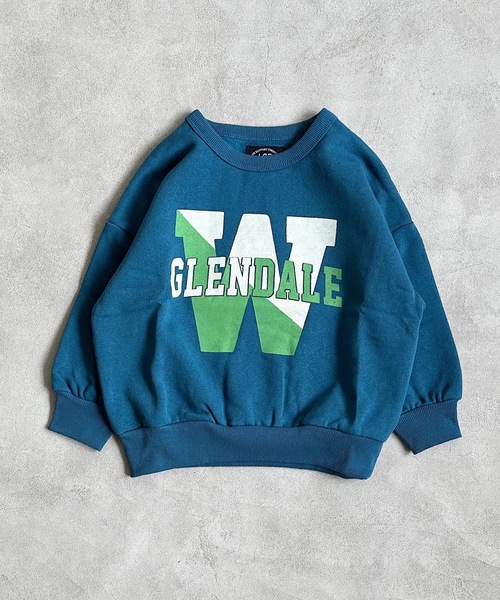 Life Support Products（ライフサポートプロダクツ）の「ウラキモウプリントトレーナー/裏起毛（80～150cm）（スウェット・キッズ・オフホワイト/ブルー/ブラック/ネイビー/マスタード/チャコール・80/90/95/100/110/120/130/140/150）」の21枚目の写真