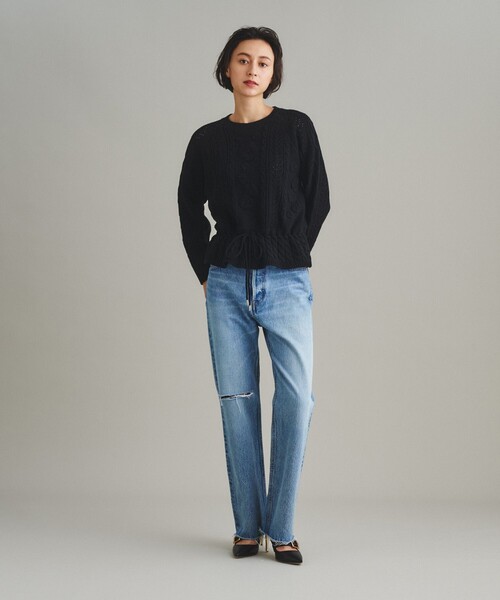 セール】フローラル刺繍トップ（ニット/セーター）｜GRACE CONTINENTAL