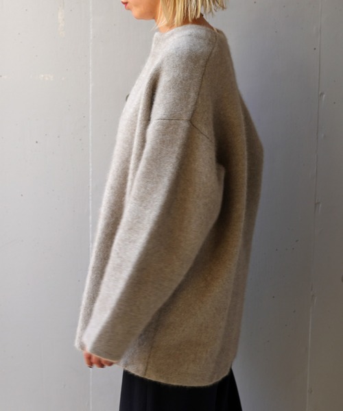 【期間限定セール】CLOCHE モヘアコート ベージュ CLOCHE（クロシェ）の「CLOCHE (クロシェ) ラクーンコート