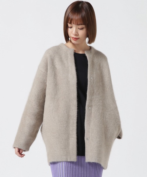 さなままです♪クロシェ　CLOCHE  コート CLOCHE（クロシェ）の「CLOCHE (クロシェ) ラクーンコート