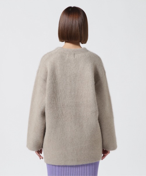 【期間限定セール】CLOCHE モヘアコート ベージュ CLOCHE（クロシェ）の「CLOCHE (クロシェ) ラクーンコート