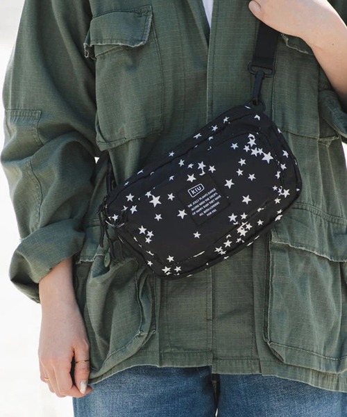 KiU】300D FRONT POCKET MINI SHOULDER BAG / フロントポケット