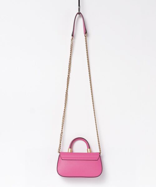 Guess（ゲス）の「NELL MICRO Mini Flap（ハンドバッグ・レディース・ストーン/ピンク/ブラック/バイオレット・ONE SIZE）」の15枚目の写真