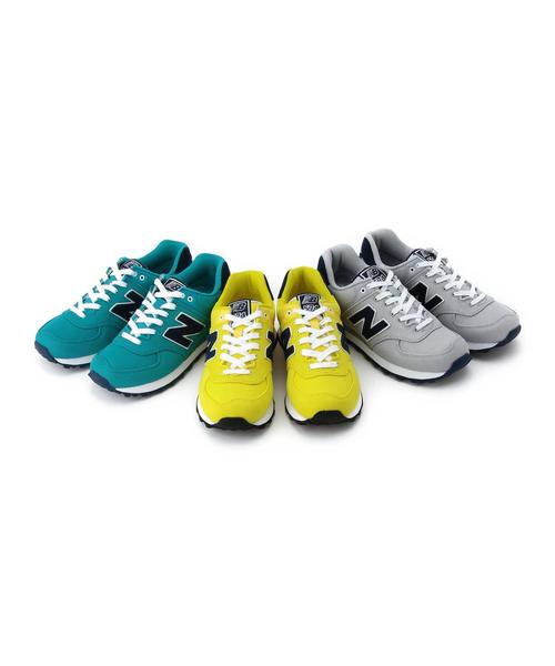 NEW BALANCE(ニューバランス)の「ニューバランス/NB ML/WL574(スニーカー・レディース・ライトグレー/イエロー/ライトブルー・22.5cm/23cm/23.5cm/24.5cm/24cm)」の13枚目の写真