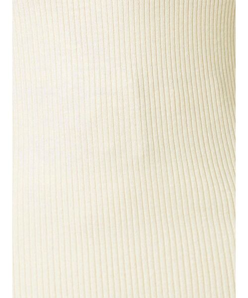 LAGUNAMOON（ラグナムーン）の「スリーブカットアウトリブニットプルオーバー（ニット/セーター・レディース・アイボリー/ブラック/モカ・FREE）」の9枚目の写真