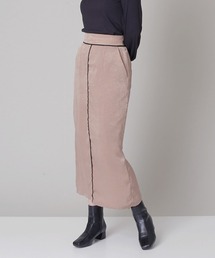 A de a.v.v | ［SET UP対応］バイカラーパイピングサテンスカート(スカート)