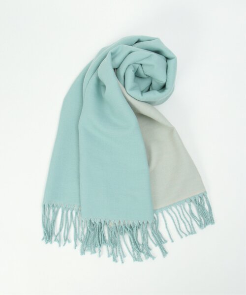 LBC（エルビーシー）の「【2WAY】リバーシブルストール（ストール/ショール・レディース・ブラック/ブルー系/ベージュ/ベージュ系その他・FREE）」の5枚目の写真