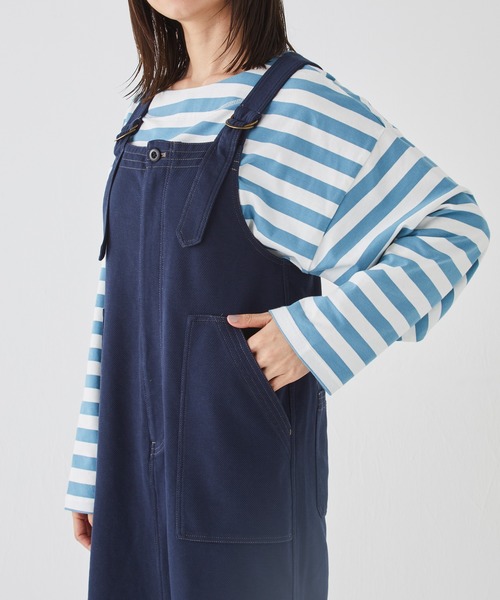 KRIFF MAYER Lady's Collection（クリフメイヤーレディースコレクション）の「カットジャンパースカート（ジャンパースカート・レディース・ナチュラル/ピンク/カラフル/ネイビー/ベージュ・MEDIUM/LARGE）」の10枚目の写真