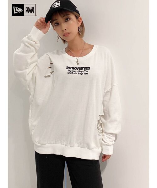 GYDA（ジェイダ）の「GYDA×NEW ERA G SQUARE キャップ（キャップ・レディース・ブラック/カーキ/アイボリー・FREE）」の9枚目の写真