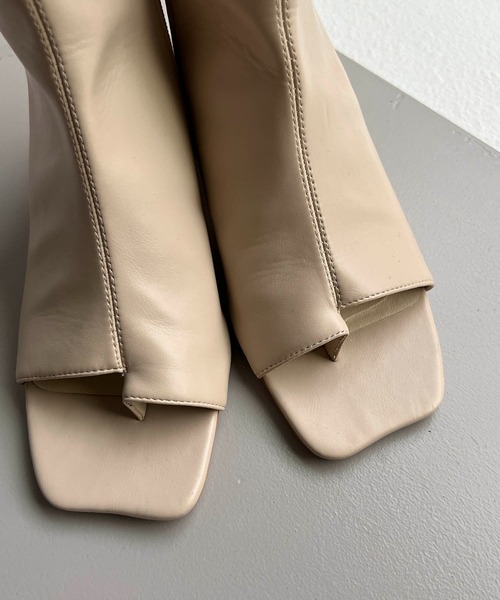 CAPRICIEUX LE'MAGE(カプリシューレマージュ)の「サンダルブーツ(サンダル・レディース・ホワイト系その他/ブラック・37/38)」の20枚目の写真