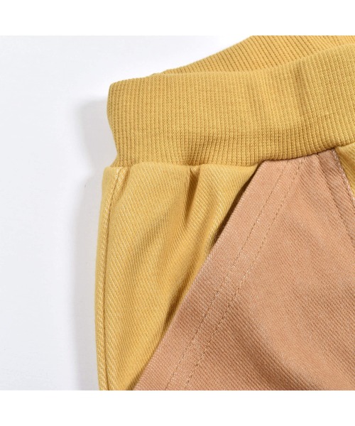 SLAP SLIP（スラップスリップ）の「SLAPSLIP/配色フラップポケット付カーゴパンツ(80~130cm)（カーゴパンツ・キッズ・イエロー/グリーン・130/110/100/90/120/80）」の11枚目の写真