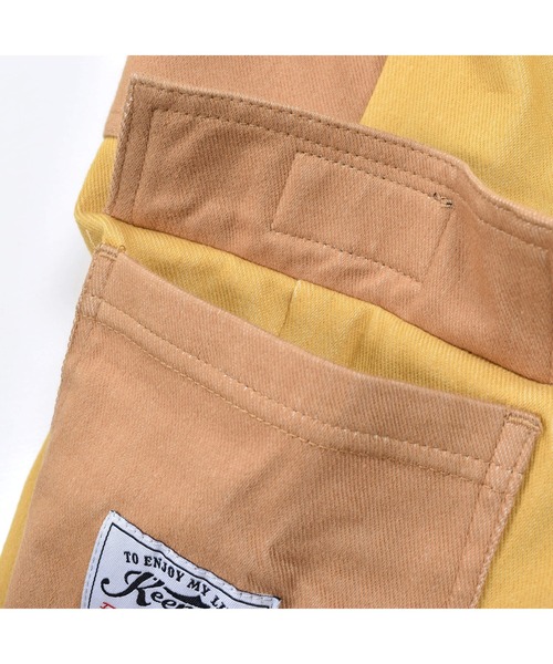 SLAP SLIP（スラップスリップ）の「SLAPSLIP/配色フラップポケット付カーゴパンツ(80~130cm)（カーゴパンツ・キッズ・イエロー/グリーン・130/110/100/90/120/80）」の17枚目の写真