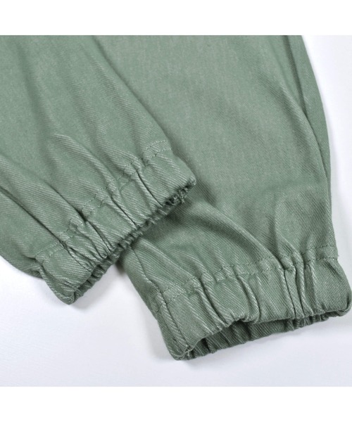 SLAP SLIP（スラップスリップ）の「SLAPSLIP/配色フラップポケット付カーゴパンツ(80~130cm)（カーゴパンツ・キッズ・イエロー/グリーン・130/110/100/90/120/80）」の12枚目の写真