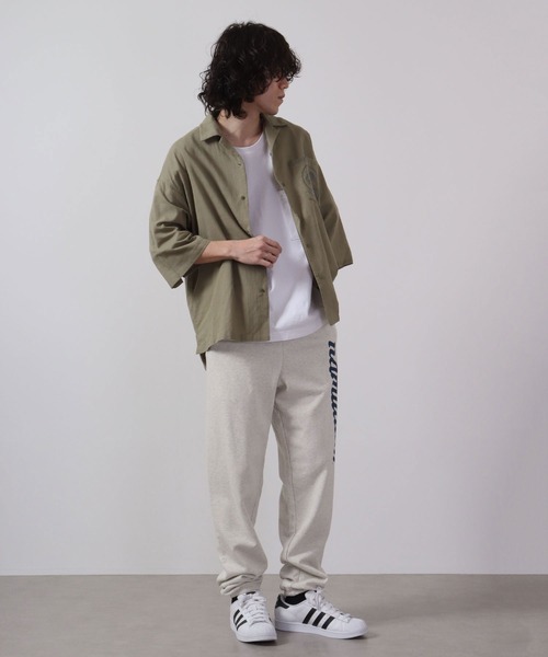 波達(NAMITATSU)(ナミタツ)の「波達(NAMITATSU) コットンガーゼポケットプリントシャツ 半袖(シャツ/ブラウス・メンズ・ネイビー/カーキ・M/L)」の5枚目の写真