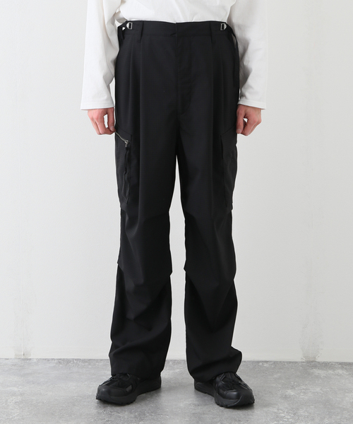 Product Twelve（プロダクトトゥエルブ）の「【Product Twelve/プロダクト トゥエルブ】T/W Dot Air Cargo（カーゴパンツ・メンズ・ブラック・2/3）」の14枚目の写真