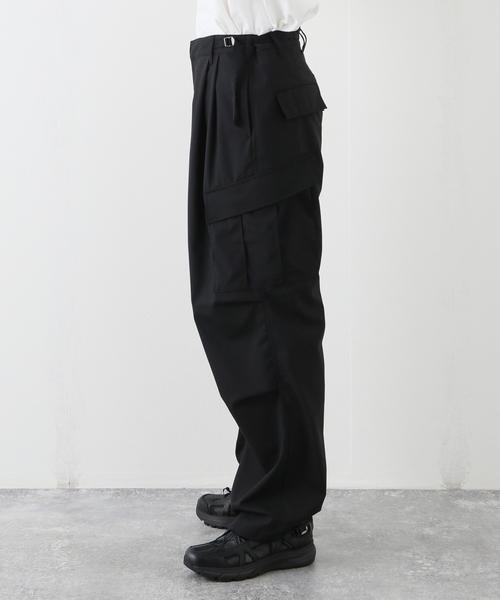 Product Twelve（プロダクトトゥエルブ）の「【Product Twelve/プロダクト トゥエルブ】T/W Dot Air Cargo（カーゴパンツ・メンズ・ブラック・2/3）」の19枚目の写真