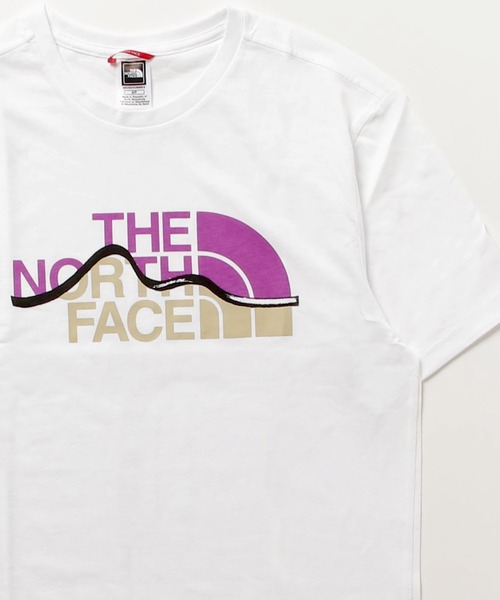 THE NORTH FACE 蛍光グリーン グラフィックプリント Tシャツ THE NORTH FACE ノースフェイス Tシャツ Lサイズ 蛍光 プリント