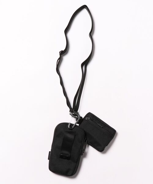 WILD THINGS（ワイルドシングス）の「【WILD THINGS/ワイルドシングス】 コーデュラ ストラップ ポーチ（ショルダーバッグ・メンズ・ブラック・FREE）」の12枚目の写真