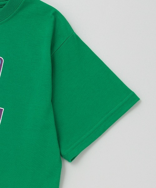 XLARGE KIDS（エクストララージキッズ）の「配色ボックスゴリラ半袖Tシャツ（Tシャツ/カットソー・キッズ・ブラック/ホワイト/グリーン/レッド/パープル・110cm/90cm/100cm/120cm/140cm/130cm/80ｃｍ）」の15枚目の写真