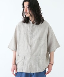 ARMY TWILL | ARMY TWILL Stripe Sleeping Half-Sleeve Shirts(シャツ/ブラウス)