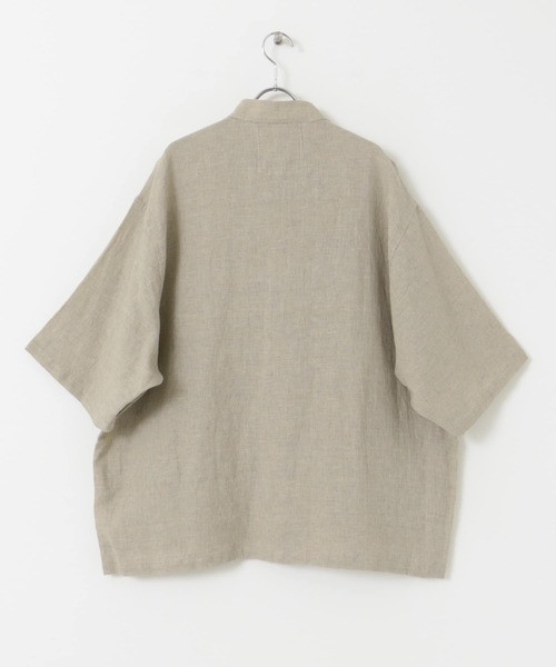 ARMY TWILL（アーミーツイル）の「ARMY TWILL　Stripe Sleeping Half-Sleeve Shirts（シャツ/ブラウス・メンズ・ベージュ系その他/ホワイト系その他・MEDIUM/LARGE）」の16枚目の写真