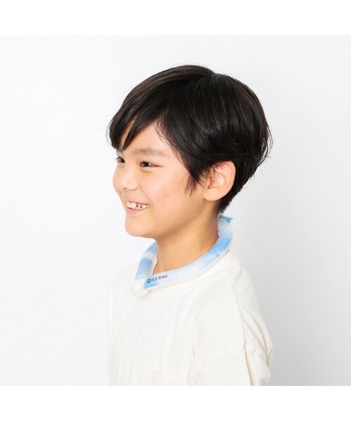 BREEZE（ブリーズ）の「ICE RING タイダイ ボタン付き(M)_オトナ（アウトドアグッズ・レディース・ピンク/グリーン/ブルー・MEDIUM）」の4枚目の写真