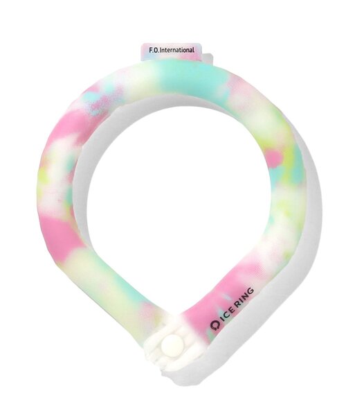 BREEZE（ブリーズ）の「ICE RING タイダイ ボタン付き(M)_オトナ（アウトドアグッズ・レディース・ピンク/グリーン/ブルー・MEDIUM）」の7枚目の写真