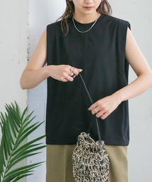 KBF | 『UR TECH ひやサラクール』ショルダータックカットソー(Tシャツ/カットソー)