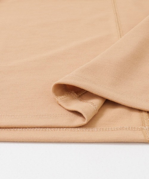 KBF（ケイビーエフ）の「『UR TECH ひやサラクール』ショルダータックカットソー（Tシャツ/カットソー・レディース・オレンジ系その他/オフホワイト/ブラック・ONE）」の9枚目の写真