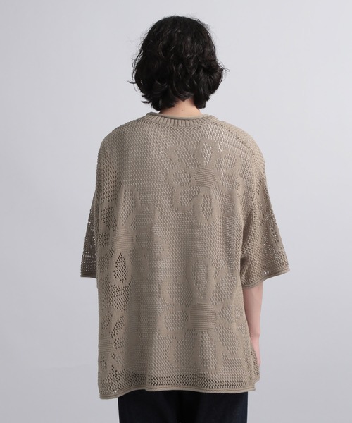 HARE（ハレ）の「メッシュアミモチーフプルオーバー(HARE)（T