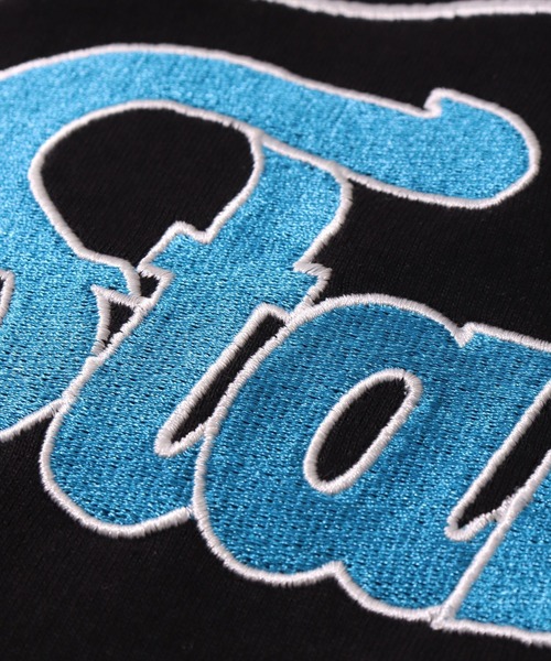 STARTER BLACK LABEL（スターターブラックレーベル）の「(YO)【STARTER BLACK LABEL】スウェット ハーフジップ 半袖 プルオーバー（Tシャツ/カットソー・メンズ・ブラック/ホワイト系その他・MEDIUM/LARGE/X-LARGE）」の17枚目の写真