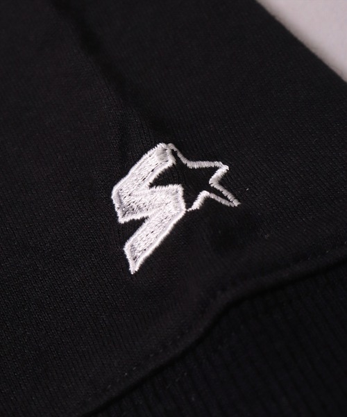 STARTER BLACK LABEL（スターターブラックレーベル）の「(YO)【STARTER BLACK LABEL】スウェット ハーフジップ 半袖 プルオーバー（Tシャツ/カットソー・メンズ・ブラック/ホワイト系その他・MEDIUM/LARGE/X-LARGE）」の19枚目の写真