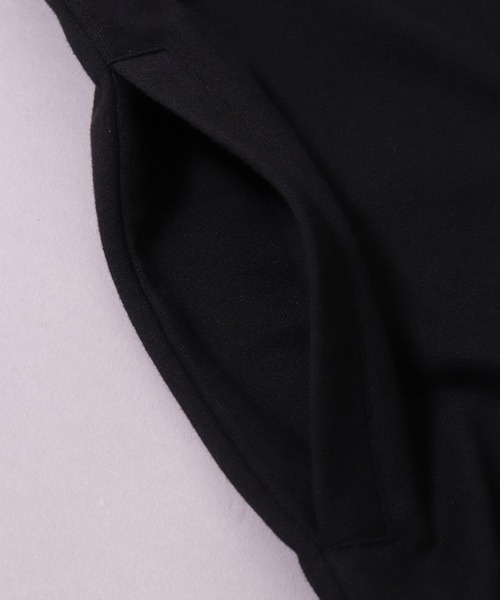 STARTER BLACK LABEL（スターターブラックレーベル）の「(YO)【STARTER BLACK LABEL】スウェット ハーフジップ 半袖 プルオーバー（Tシャツ/カットソー・メンズ・ブラック/ホワイト系その他・MEDIUM/LARGE/X-LARGE）」の11枚目の写真