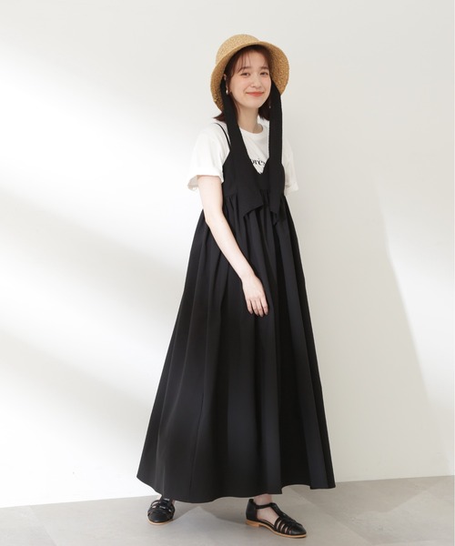 N.（N. Natural Beauty Basic）（エヌエヌナチュラルビューティーベーシック）の「◆ＢＩＧ　ＬＯＧＯ　Ｔシャツ（Tシャツ/カットソー・レディース・オフホワイト/チャコール/ピンク・MEDIUM）」の16枚目の写真