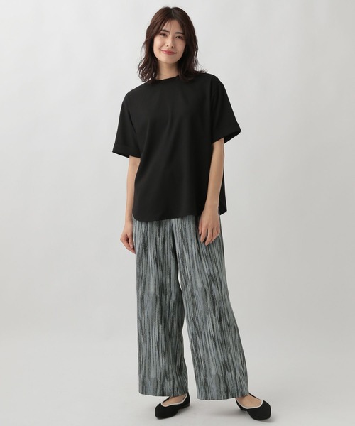 Elura（エルーラ）の「サラサラサマー2WAYブラウス（シャツ/ブラウス・レディース・ネイビー/ホワイト/ブラック/グリーン系その他4/ライトピンク/ホワイト系その他5/ダークネイビー/カーキ/ブルー系その他6・MEDIUM/LARGE/SMALL）」の18枚目の写真