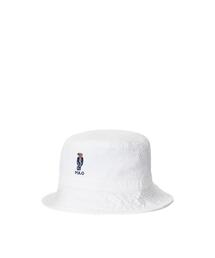 POLO RALPH LAUREN CHILDRENSWEAR（ポロ ラルフ ローレン チルドレンズウェア）の「Polo ベア コットン ツイル バケット ハット（ハット・キッズ）」