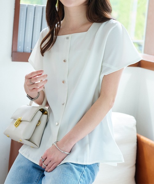 mikiosakabe　ブラウス　カットソー MIKIOSAKABE Tops – MIKIOSAKABE & JennyFax（ミキオサカベ