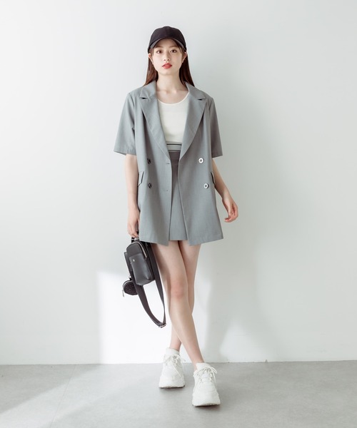 OLIVE des OLIVE（オリーブデオリーブ）の「ハートポーチ付スマホショルダー　1031120210（ショルダーバッグ・レディース・サックスブルー/ブラック/ホワイト・FREE）」の19枚目の写真