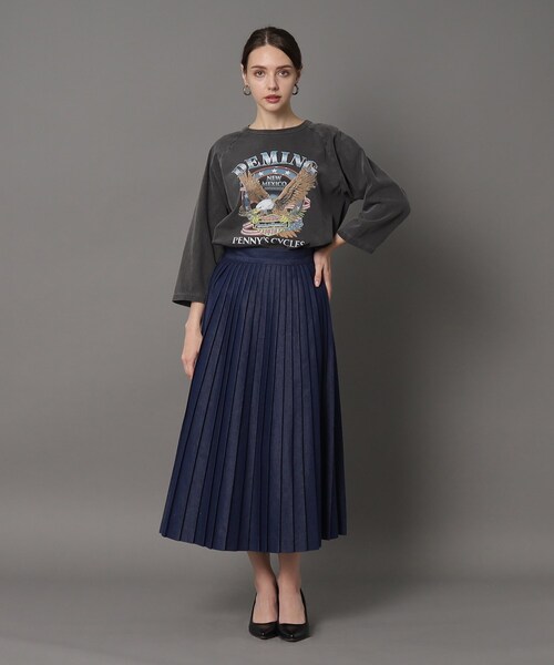 GOOD ROCK SPEED（グッドロックスピード）の「◆GOOD ROCK SPEED(グッドロックスピード)【別注】ラグランイーグルトップス（Tシャツ/カットソー・レディース・ブラック・00）」の3枚目の写真