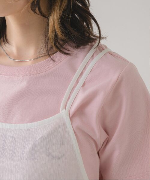 RETRO GIRL（レトロガール）の「バッククロスシアーOP（ワンピース・レディース・ナチュラル/ブラック/ブルー・FREE）」の4枚目の写真